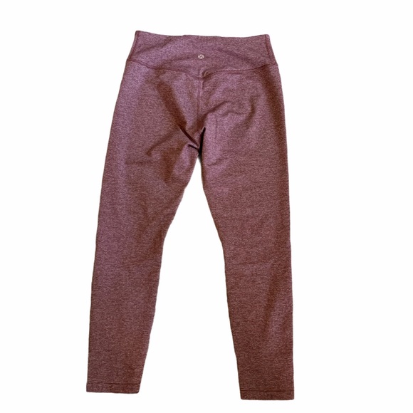 Core 10 Workout Capri Burgundy Stripe M - Picture 2 of 6